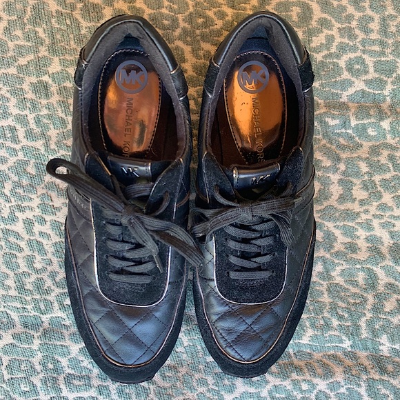 Michael Kors Black Sneaker - Picture 3 of 11